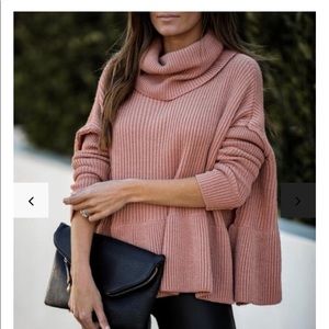 Vici Peplum Sweater - BRAND NEW W/ TAGS